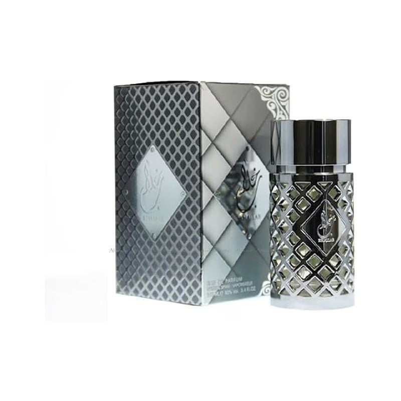 Silver Perfume 100ml, Long Lasting Unisex Eau de Parfum | Arabic Oriental Fragrance | Dubai Arabian Spray