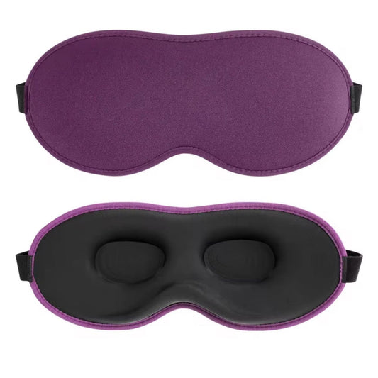 Adjustable 3D Sleep Eye Mask for Men & Women | 100% Light Blocking Eye Cover | Soft Memory Foam | Travel, Napping & Meditation | Comfortable Eye Shade for Teen Boys & Adults